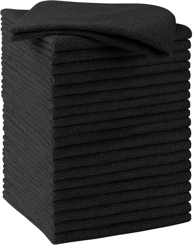 HOMEXCEL Microfiber Cleaning Cloth 20 PK, Towels - Image 7