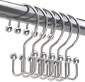 Titanker Shower Curtain Hooks Rings, Rust Resistant Metal Minimalist Simple by Titanker