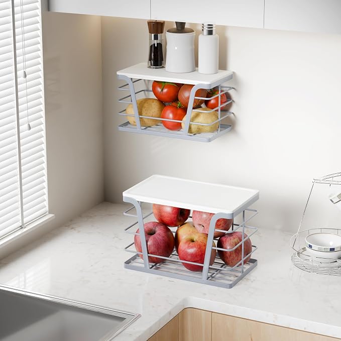 TIDIIABODE 2 Pack Gray Trash Bag Organizer - Image 5