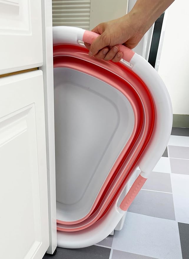 SAMMART 40L Collapsible Plastic Laundry Hamper - Image 9