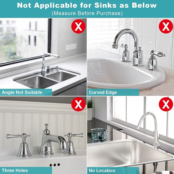30 Inch Kitchen Sink Splash Guard, Large Size Faucet Mat - Image 6