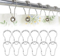 12 Shower Curtain Hooks, Suitable by Unknown