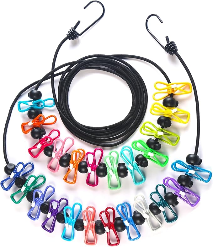 Travel Clothesline: 11.8Ft Portable Clothes Line - Image 9
