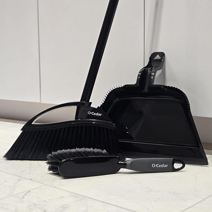 O-Cedar Strong Sweep Broom and Dustpan Set - Image 11