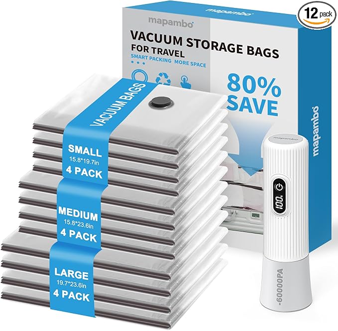 Mapambo Travel Vacuum Bags by Mapambo