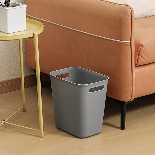 Plastic Small Bathroom Trash Can Wastebasket, 3.5 Gallon, 3 Pack | Compact - Image 4