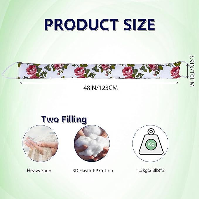 2 PCS 48 inch Door Draft Stopper - Image 2