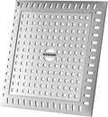 Drain Hair Catcher for Bathroom Sink, 4.8" Stainless Steel and Silicone Shower by Unknown