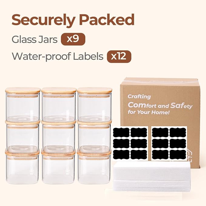 ComSaf Square Glass Containers - Image 8