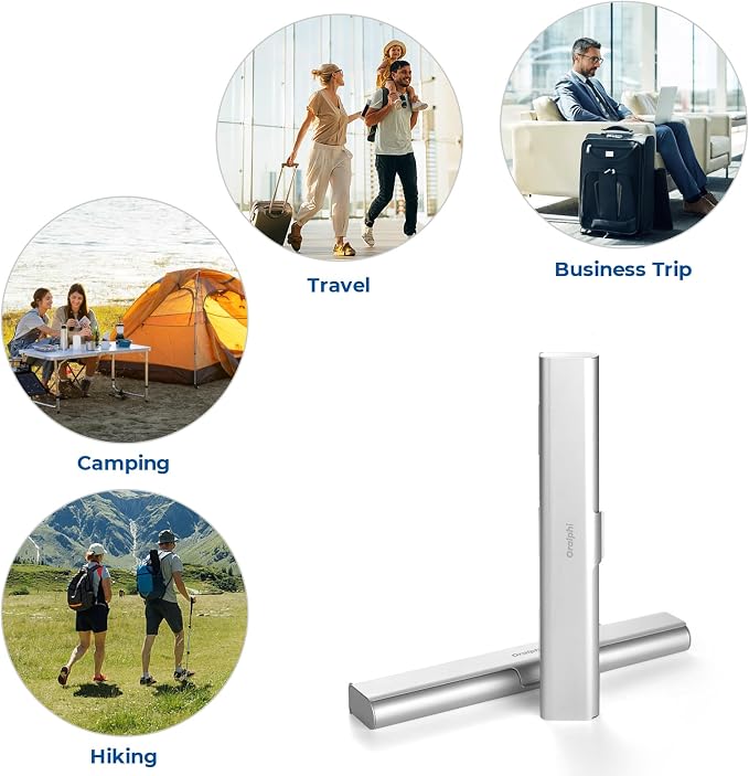 Aluminum Toothbrush Travel Case, Portable Travel Toothbrush Holder, Durable - Image 7