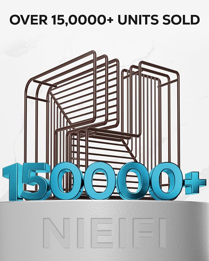 Nieifi Corner Shower Shelves, Adhesive Shower Caddy, Bathroom Organization - Image 8