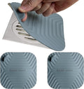 Shower Drain Cover Tub Stopper, 2 Pieces Sewer Anti-Odor Mat Deodorizing Drain by DIFENLUN