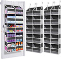 2 Pack - Over The Door Organizer 5 Tiers, Extra Large Behind Door Storage of 10 by UVIAHOMIHOMEORGANIZER