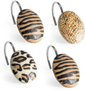 Zahari Home Gazelle Shower Hooks Set by ZahariHome