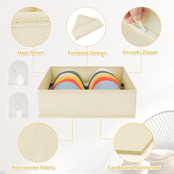 DIMJ Drawer Organizer Clothes 18 Pack - Image 2