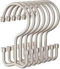 Shower Curtain Hooks, Shower Curtain Rings, Metal Shower Curtain Hangers Rust by Goowin