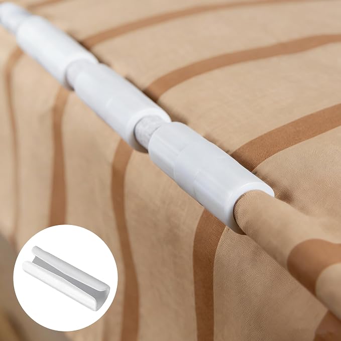 Heavy Duty Bed Sheet Clips, Non Slip Fasteners - Image 3