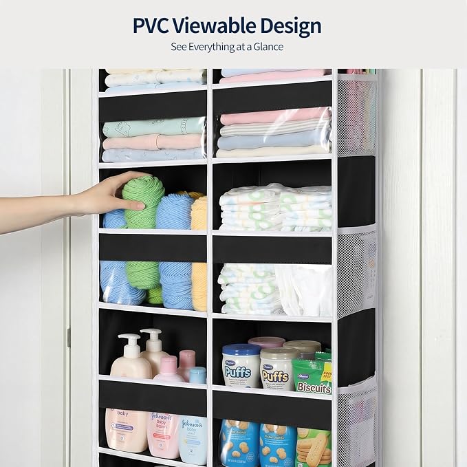 Yecaye 6 Tier Over The Door Organizer, Door Organizer - Image 4