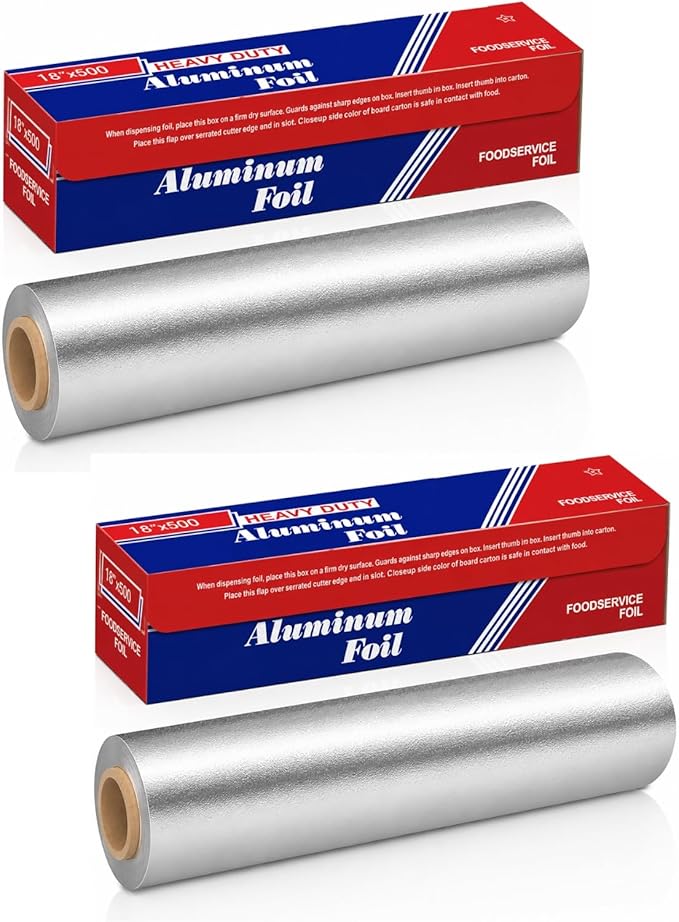 Ox Plastics Aluminum Foil Wrap | Heavy-Duty, Commercial Grade by OxPlastics