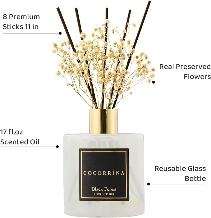 Reed Diffuser - Black Forest 17 Fl.oz Reed Diffuser - Image 3