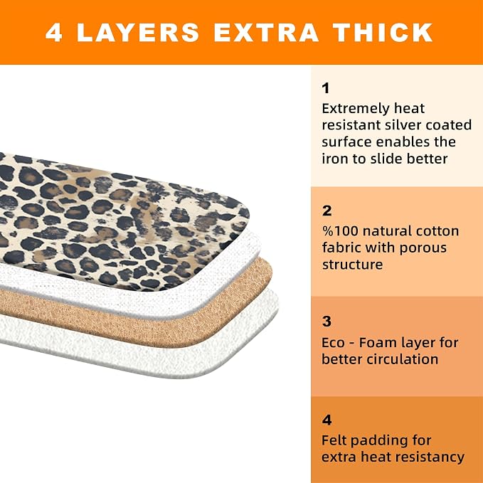 Ironing Board Cover 15x54 Inch- Standard Cotton Cover - Image 3