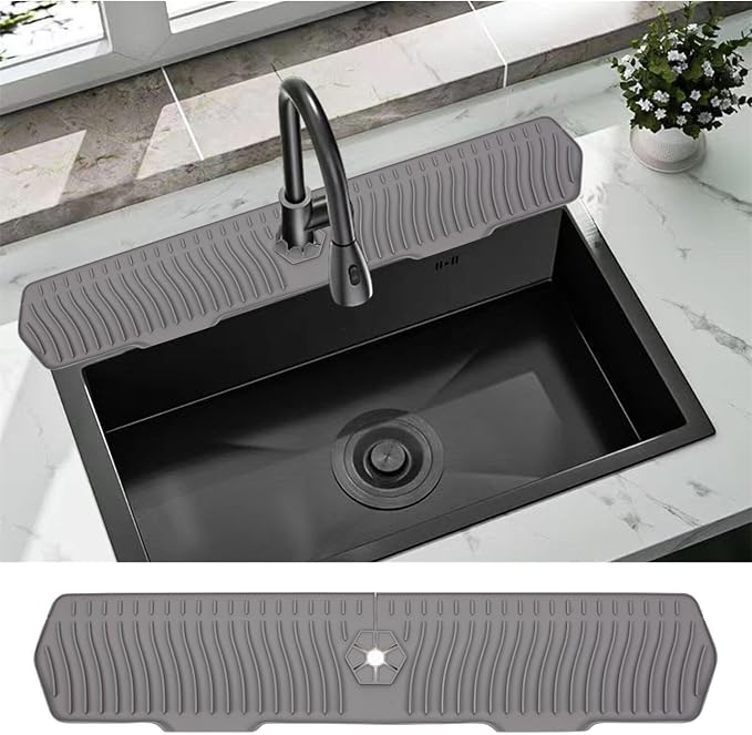 30 Inch Sink Splash Guard, Large Size Kitchen Sink Splash Guard, Longer by EORROE