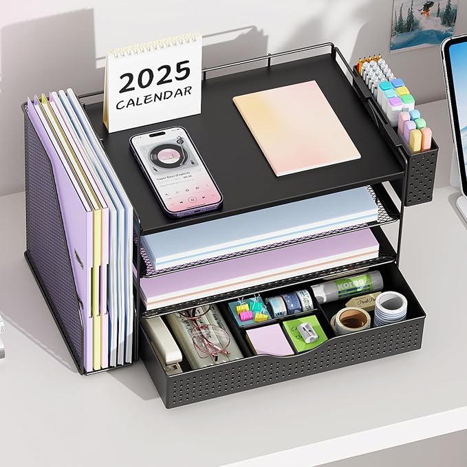 Wood Desk Organizers and Accessories - Image 6
