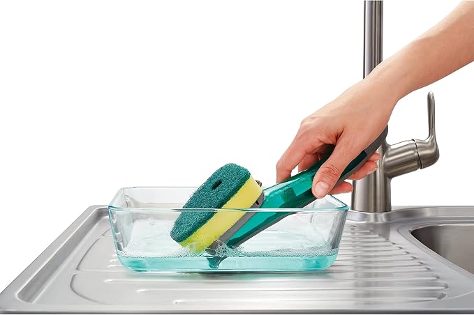 Scotch-Brite Heavy Duty Advanced Soap Control Dishwand Kit, Includes 1 Wand & 5 - Image 11
