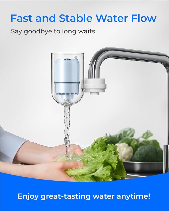 Waterdrop CF08D Faucet Water Filter, 3 Pack | Compatible - Image 8