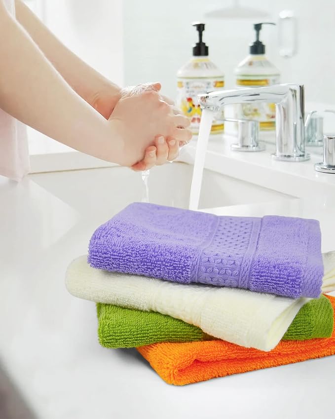 Cleanbear Shower Wash Cloths Soft Cotton - Image 6
