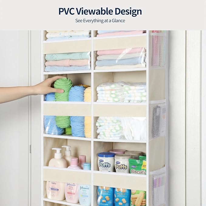 Yecaye 6 Tier Over The Door Organizer, Door Organizer - Image 6