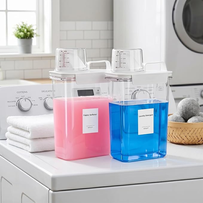 60OZ Liquid Laundry Detergent Dispenser, Laundry Soap Dispenser, Laundry Room - Image 5