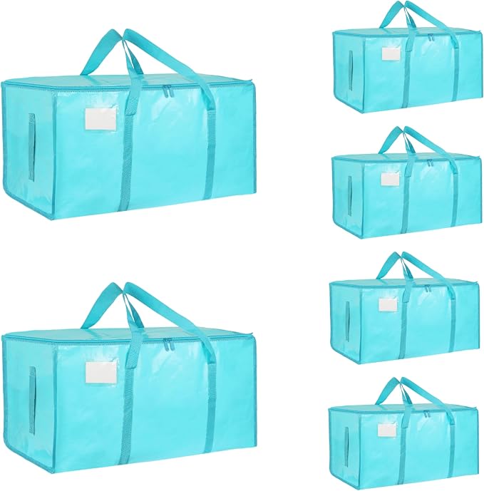 6 Pack-Extra Large Heavy Duty Moving Bags by Unknown