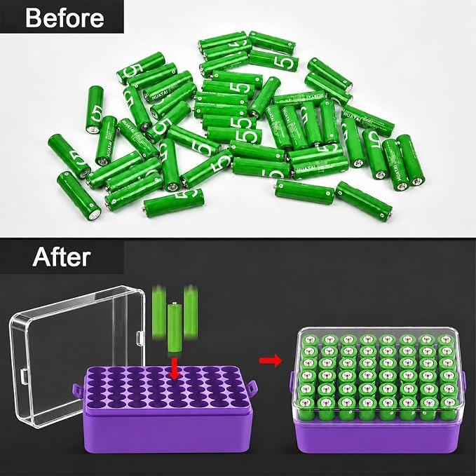 ALCYON Plastic Battery Storage Organizer - Image 6