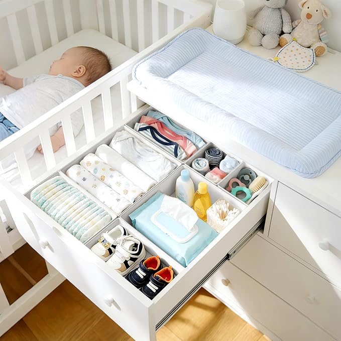 DIMJ Drawer Organizer Clothes 28 Pack - Image 3