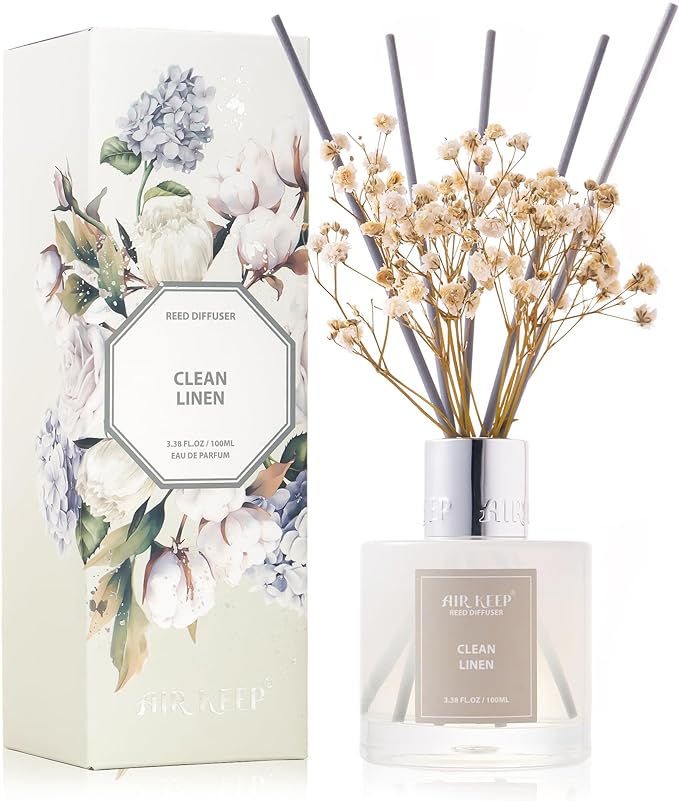 Reed Diffuser Set, 3.38 fl oz by Airkeep