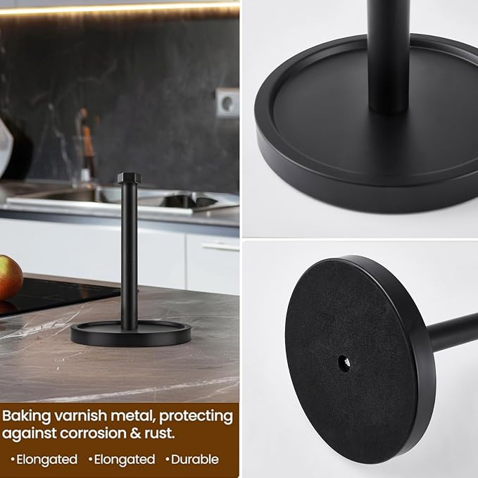 Paper Towel Holder Countertop, Stainless Steel Paper Towel Holder - Image 7