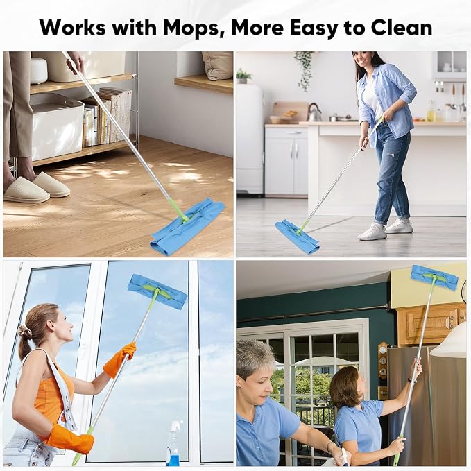 HOMEXCEL Glass Cleaning Cloths 6PK, Streak Free Towel - Image 6