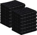 Homaxy 100% Cotton Terry Kitchen Towels, 12 Pack by Homaxy
