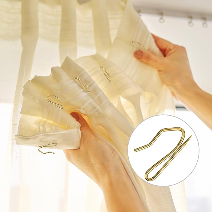 Hotop 30 Pcs Metal Curtain Rings - Image 4