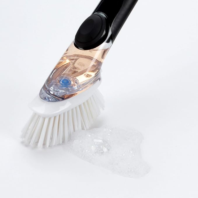 OXO Good Grips Soap Dispensing Dish Brush Refills, 2 Pack, Nylon Bristles | - Image 5