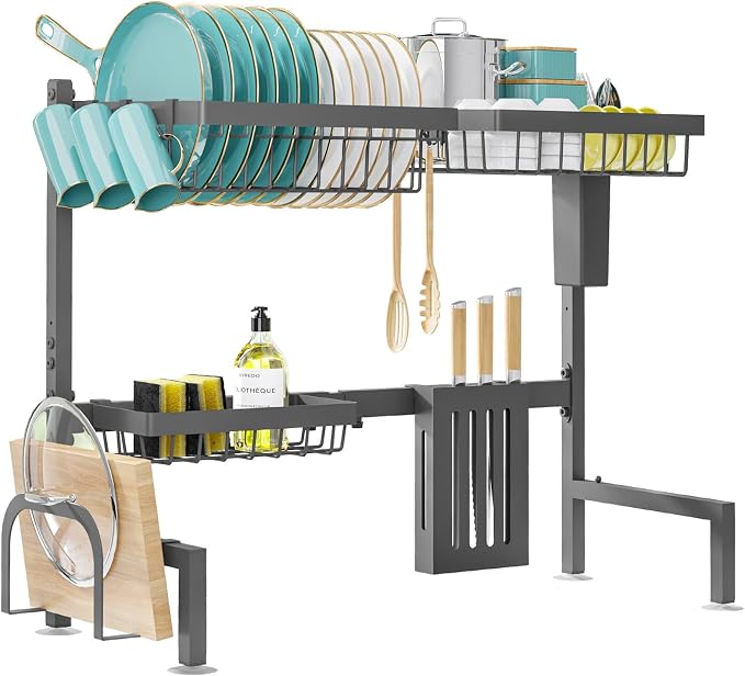 Sakugi Over The Sink Dish Drying Rack - Image 4