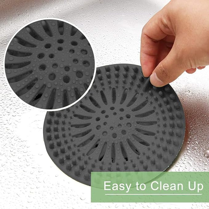 Gotega 5 Pack Bathroom Sink Drain Strainers, Hair Catcher - Image 7