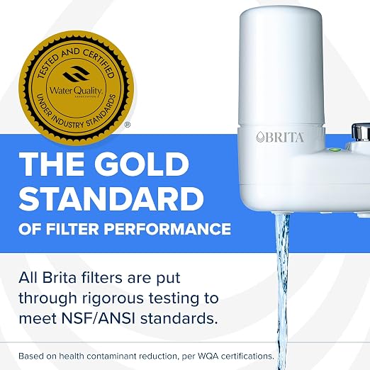 Brita Faucet Mount Water Filter System, Includes 1 Filter, Easy Install - Image 5