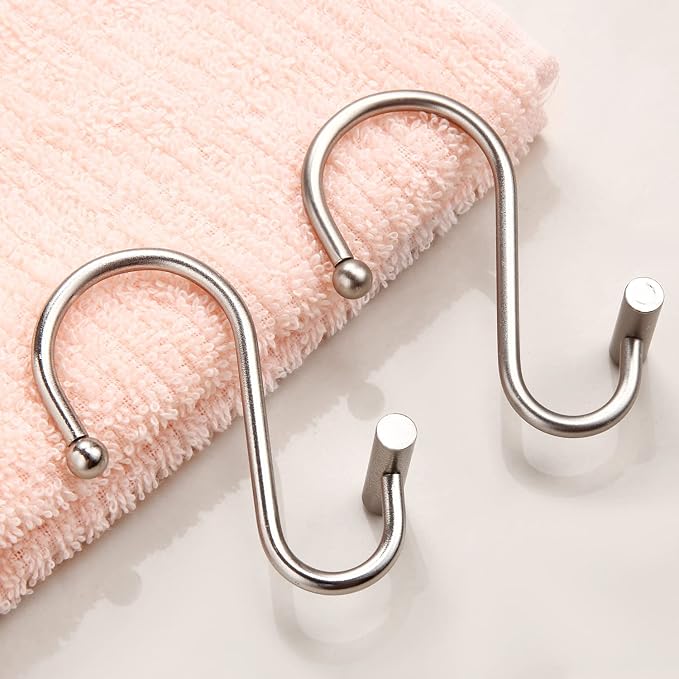 Nickel Shower Curtain Hooks, Rust Proof Shower Curtain Rings - Image 5
