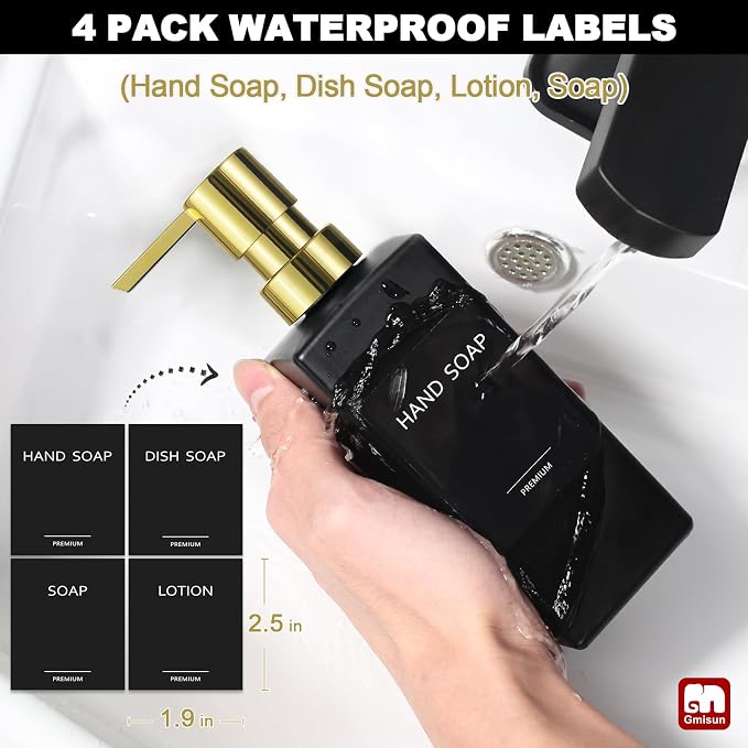 GMISUN Kitchen Soap Dispenser Set - Image 4