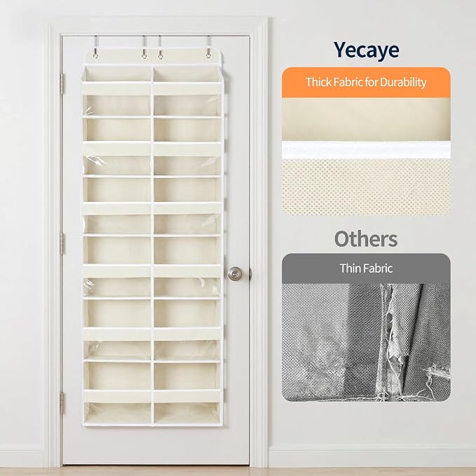 Yecaye 6 Tier Over The Door Organizer, Door Organizer - Image 3