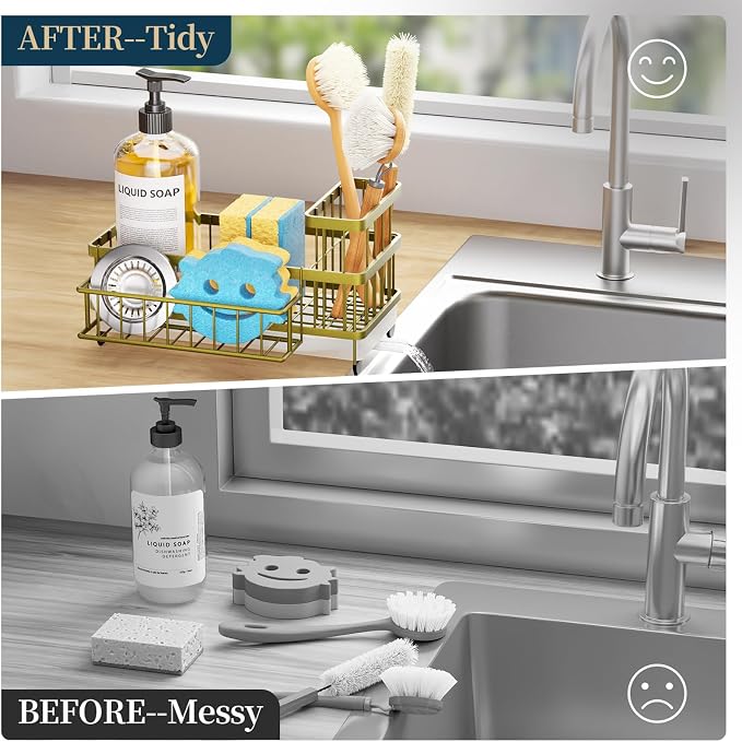 Consumest Sponge Holder for Kitchen Sink - Image 7