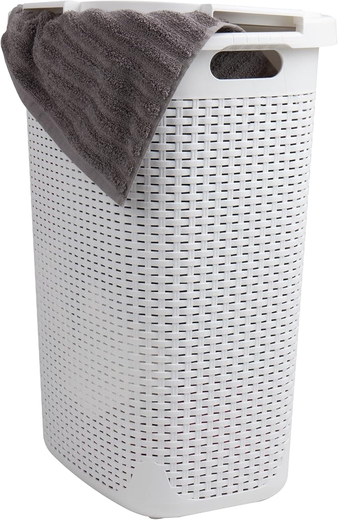 Mind Reader Slim Laundry Hamper - Image 8