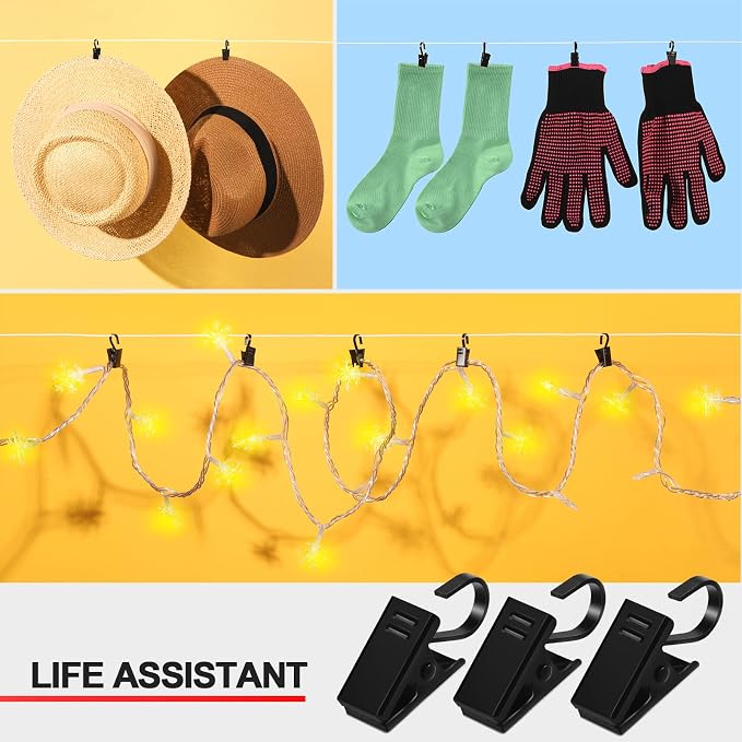 Teenitor 25 Pcs Small Curtain Hooks - Image 7